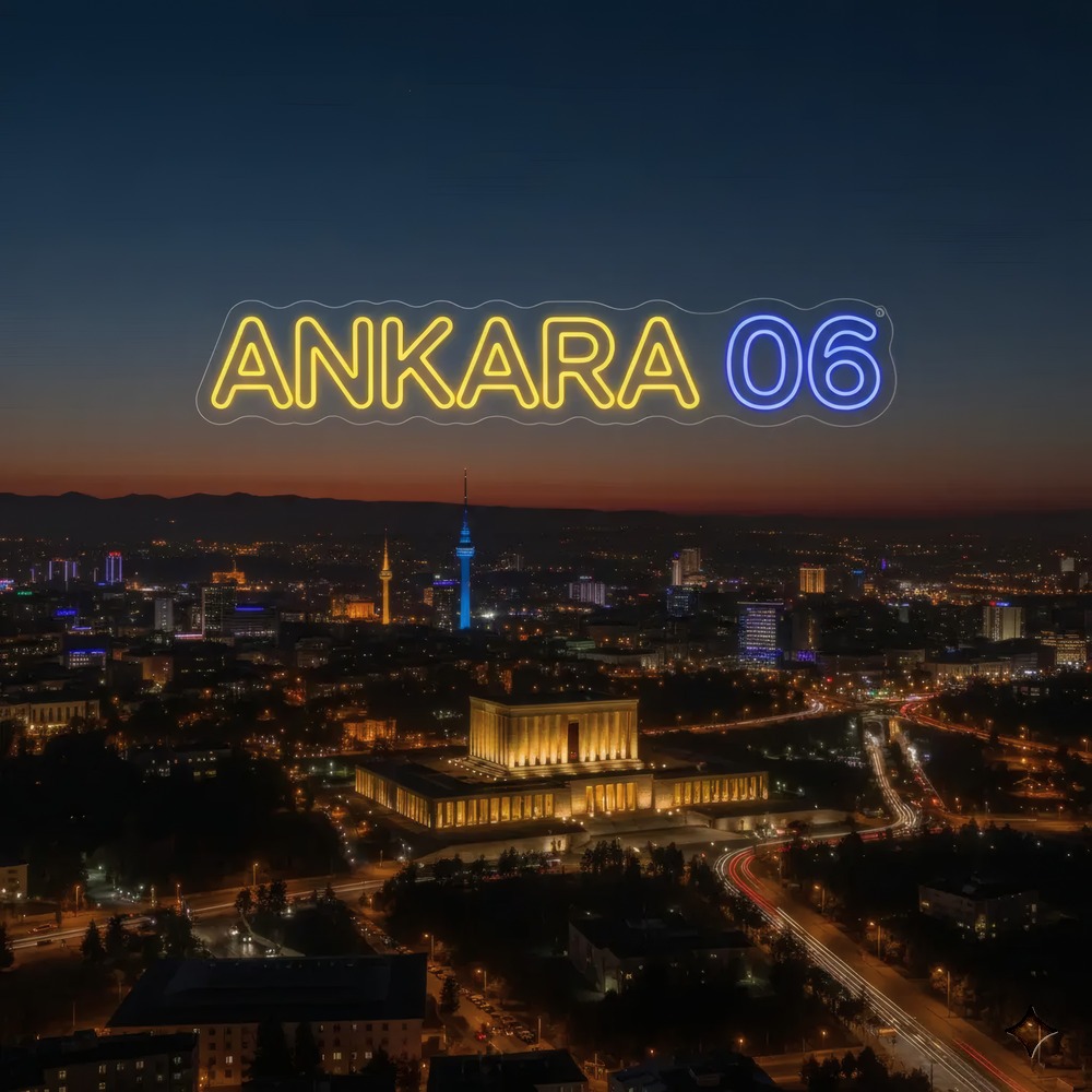 Ankara 06 Neon LED Tabela